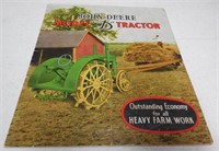 JD Model D Tractor Styled Brochure