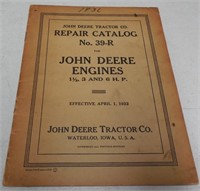 JD Repair / Parts Catalog Model E Engines(orginal)