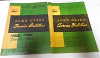 (2) JD Service Bulletin Binders