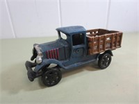 Cast Iron Stake Bed Truck