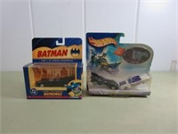 Corgi & Hot Wheels Die Cast Batmobiles, NIP