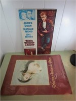 James Dean Movie Poster Board, 17" x 27" &