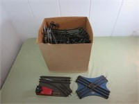 Box of Large Scale Toy Train Track