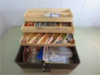 Tackle Box Loaded w/Fishing Goodies