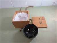 Asian "Mochi" Bowl in Wood Box