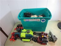 Tub Full of GI Joe Toys from the 80's - A