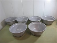 (6) Monmouth Stoneware Bowls