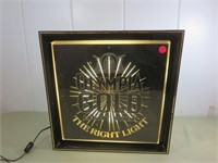 Olympia Gold Lighted Sign