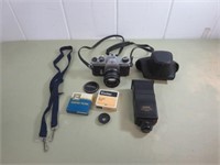 Pentax Spotmatic F Camera w/Accessories