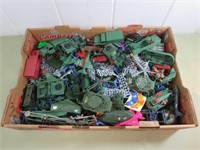 Flat Full of Plastic Army Toys