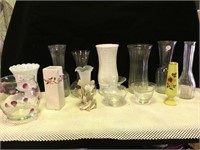 Vases, various size & design (12)