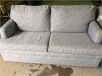 Blue 2 seat Stuart - Clark Sleeper sofa