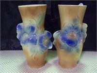 Royal Copley Vases, (2)