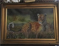 Cheetah painting
