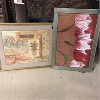 Two decor pictures