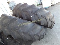 2 LARGE TRACTOR TIRES