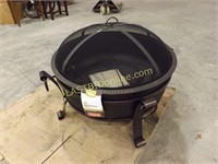 NEW METAL FIRE PIT WITH TAGS