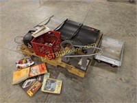 4 CAR DOLLIES, MOTORCYCLE CHOCK, WINCH & MORE