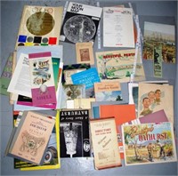 Collection of ephemera papers, booklets, magazines