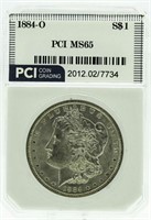 1884-O MS65 Morgan Silver Dollar
