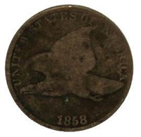 1858 Flying Eagle Cent *2nd Year