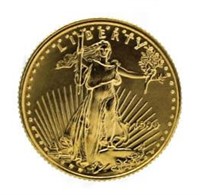 1999 BU American Eagle $5 Gold Piece
