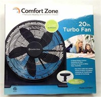 Comfort Zone  20" Turbo Fan