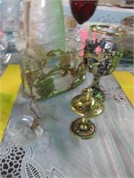 Wine Glass, Napkin Holder, Incense Burner