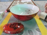 Handpainted Bowl & Trinket Box