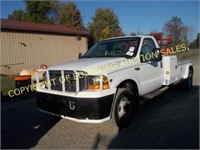 1999 FORD F-550 TOW TRUCK W/ CENTURY E6500 ALUMINU