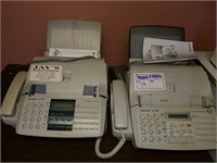 2 fax machines