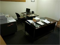 Desks and misc office furniture