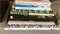 Set of 6 collecting books, 5 on sterling silver,