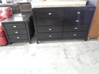 3pcs - Furniture of America 8 drawer dresser and