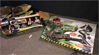 Jurassic Park electric Race set, nascar ultimate