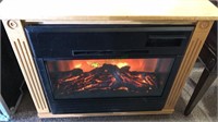 Fireplace heater with the oaks around, tested and