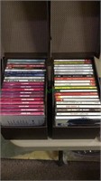 Two boxes of 40 music CD , including the American