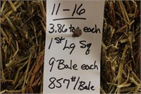 Hay-Lg. Squares-1st-9 Bales