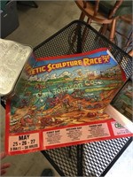 BOX OF KINETIC SCULPTURE RACE POSTERS