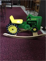 JOHN DEERE CHILDREN'S ROCKER