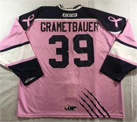 #39 Mark Grametbauer Autographed Game Worn Jersey