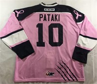 #10 Brady Pataki Autographed Game Worn Jersey
