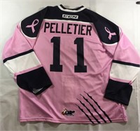 #11 Jakob Pelletier Autographed Game Worn Jersey