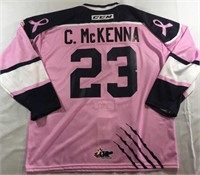 #23 Colton McKenna Autographed Game Worn Jersey
