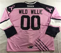 #00 Wild Willie Autographed Game Worn Jersey