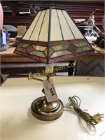 STAINED GLASS LAMP