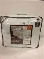 7 PIECE COMPLETE BED SET FULL