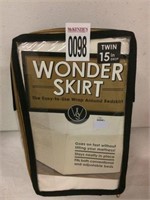 WONDER SKIRT TWIN SIZE