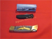 Eagle Pocket Knife, 3" Pocket Knife 2pc lot