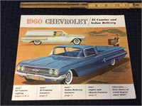 Original Dealer Brochures For 1960 Chevrolet